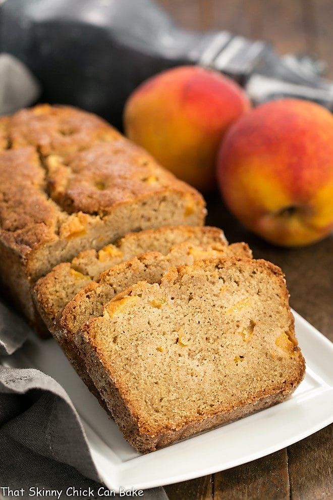 coolerkitchen's tweet photo. Southern Peach Bread: A sweet, dense quick bread chock full of sweet Georgia peaches.” https://t.co/sSGo3Qsviw https://t.co/FBTjjxyTrr