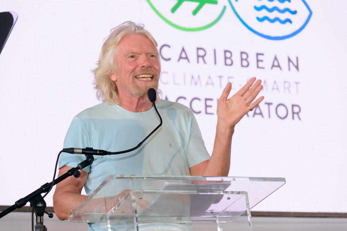 richardbranson's tweet image. Why 26 Caribbean nations have signed up to create the world’s first climate-smart zone: virg.in/3fa#CaribbeanA… #ClimateSmart