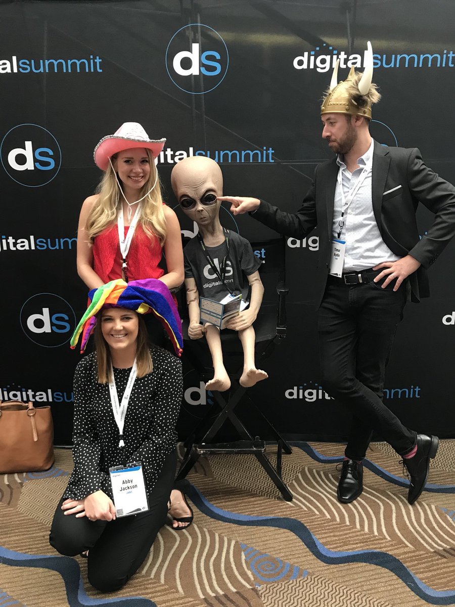 AbbyJacks113's tweet photo. Still recovering from an information overload from #DSTAM can’t wait until next year! #DigitalMarketing https://t.co/Ja0tNRz8sD