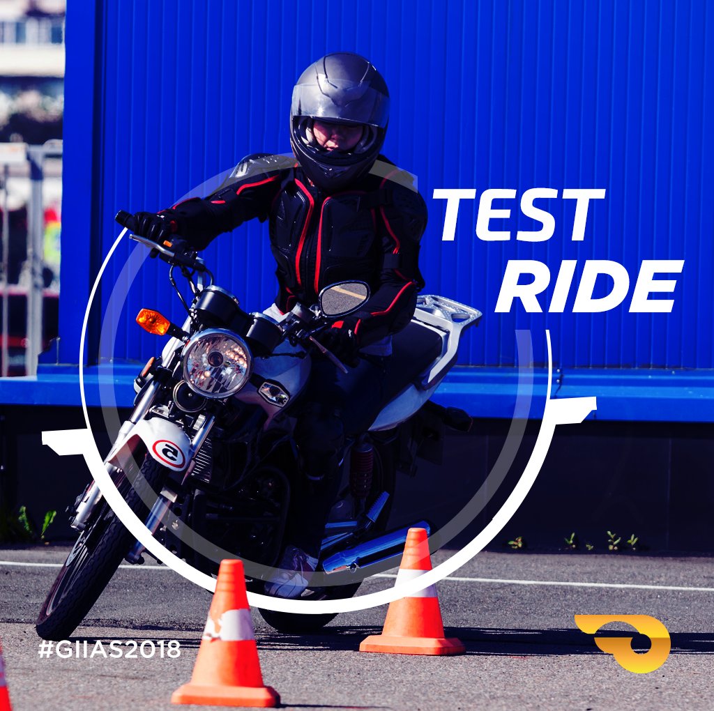 Mau #testride ? Datang ke area Test Drive &amp; Test Ride di loading dock hall 5,6 &amp; parkir out door hall 10. Untuk para riders yang ingin melakukan Test Ride bisa datang langsung ke area loading dock hall 3A. Weekday : 11.00 – 18.00 WIB- Weekend : 10.00 – 18.00 WIB
