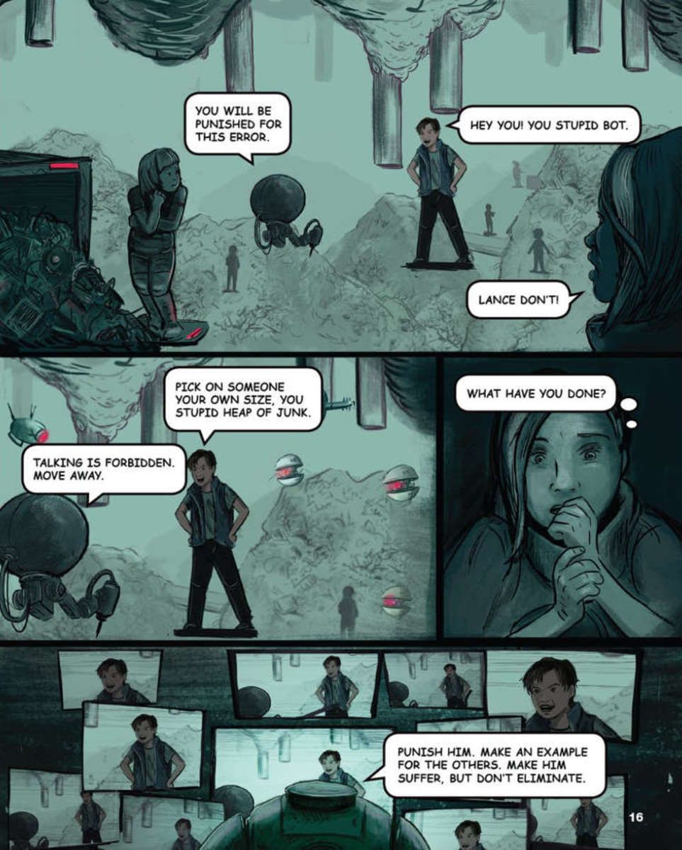 jwriter's tweet image. Cool and fun new graphic novel introduces kids to coding bit.ly/2KFiGk6 #elearning #learning #codingispower
