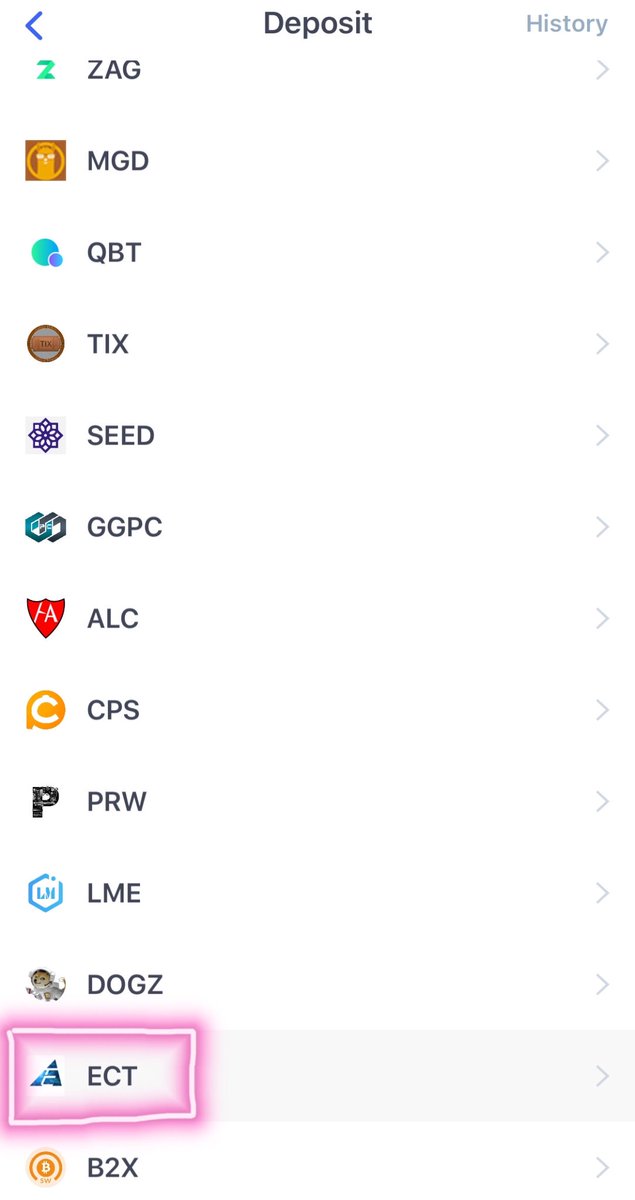superedge001's tweet image. #superedge #digifinex Now you can deposit ECT to you Digifinex wallet!
