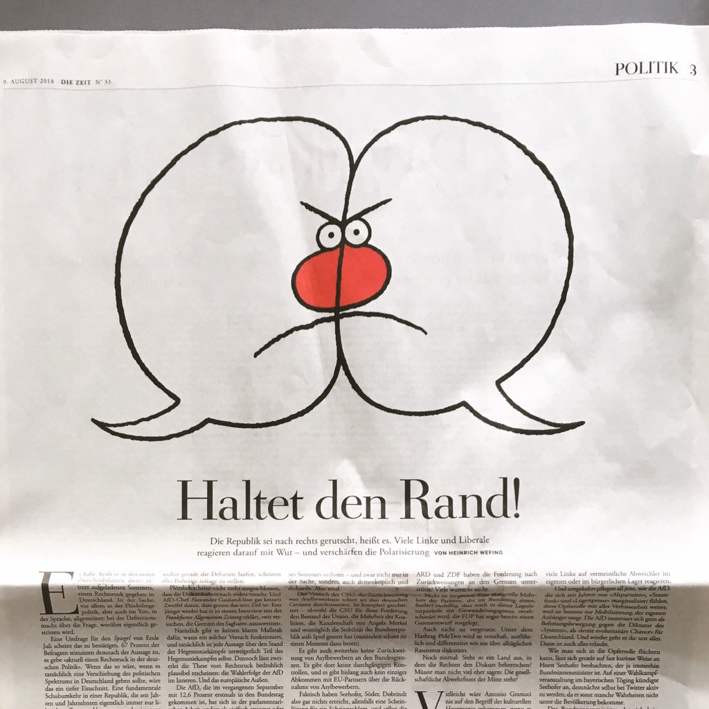 🗯 in this weeks <a href="/DIEZEIT/">DIE ZEIT</a>