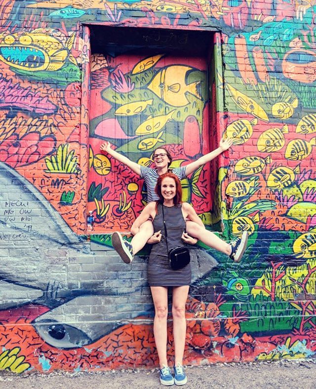 hayleys_comment's tweet photo. Happy 30th Birthday to my Birdy! Britt, you are the best sister in all the land. Love &amp; miss you lots ❤️ #30yearsyoung #sisters #happybirthdaybirdnose #wearyoursisterlikeabackpack https://t.co/PPJ5Pso4Kk https://t.co/yydBjL6mN2