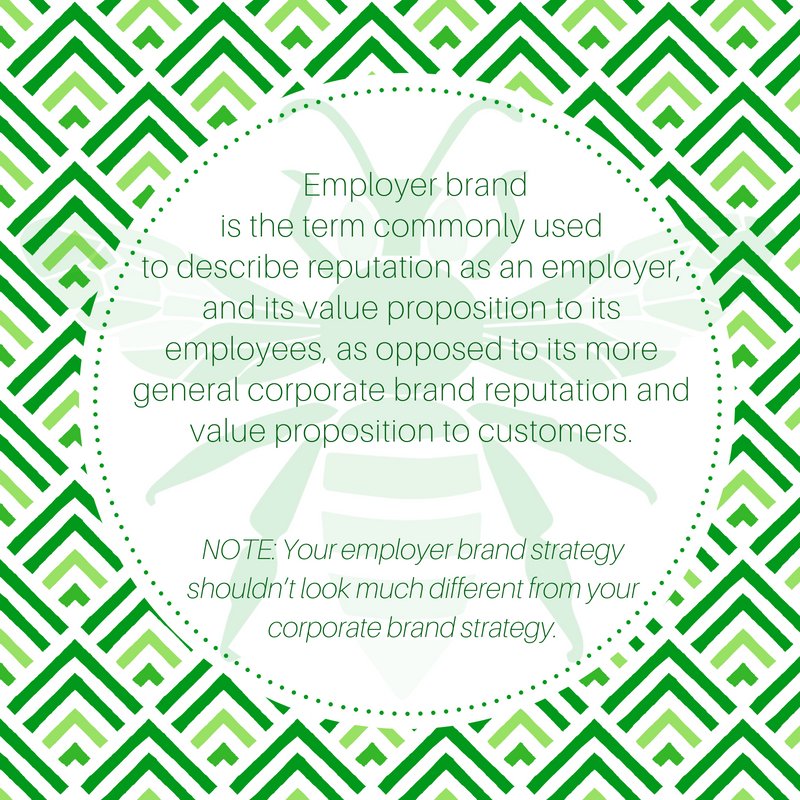 Employer brand is the term commonly used to describe reputation as an employer, and its value proposition to its employees, as opposed to its more general corporate brand reputation and value proposition to customers.  #employerbrand #branding #performwithpikle