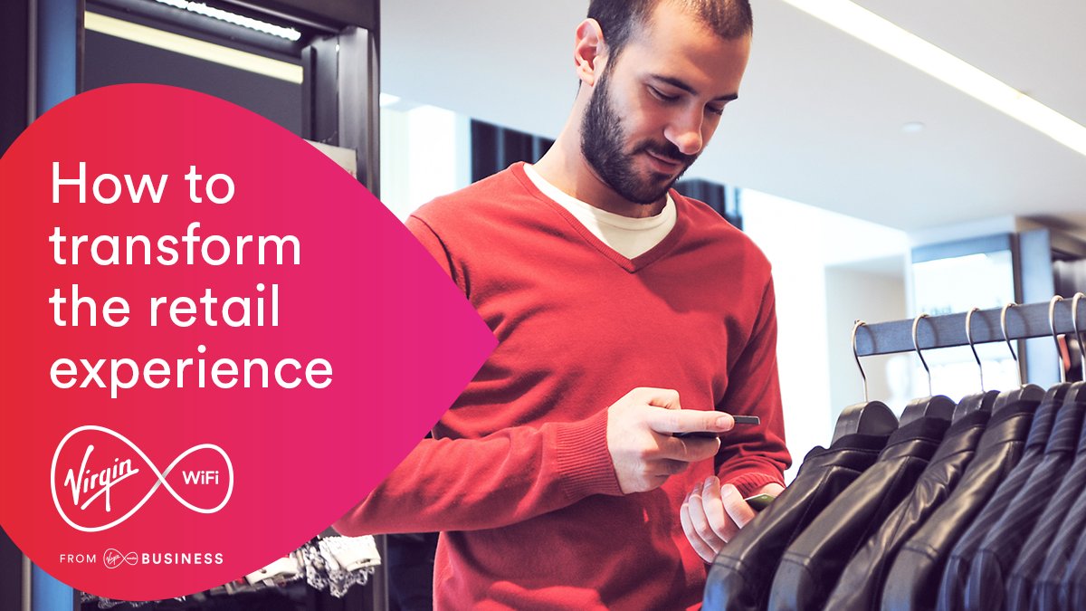 vmbusiness's tweet photo. Want to help your customers browse beyond the sale rail? Here's how our fast and secure WiFi can help. https://t.co/K4Szu51ZRL https://t.co/QyksWckmC6