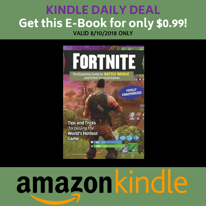 for today only as part of amazonkindle s dailydeal make sure to get this deal while you can ebooks bookspecial fortnite pic twitter com l9stxcyovn - fortnite essential guide book