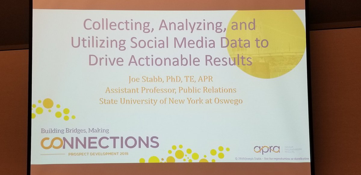 joestabb's tweet photo. Getting ready to share some knowledge... @APRANEWYORK #ApraPD2018 #apra2018 @sunyoswego #socialmedia https://t.co/G7PRhzqqoB