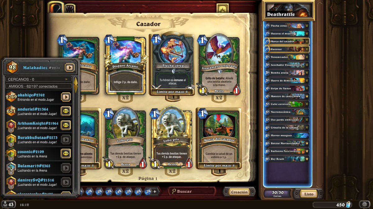Malakadiez's tweet photo. Pues volvemos por top 100 con hunter deathrattle! Creo que la lista es bastante sólida, si no es la definitiva está muy cerca de serlo. La incorporación de los robots y la que activa x2 es sencillamente brutal. Esta season vamos a tope! @NewGameSports https://t.co/5jv9ftHAgv