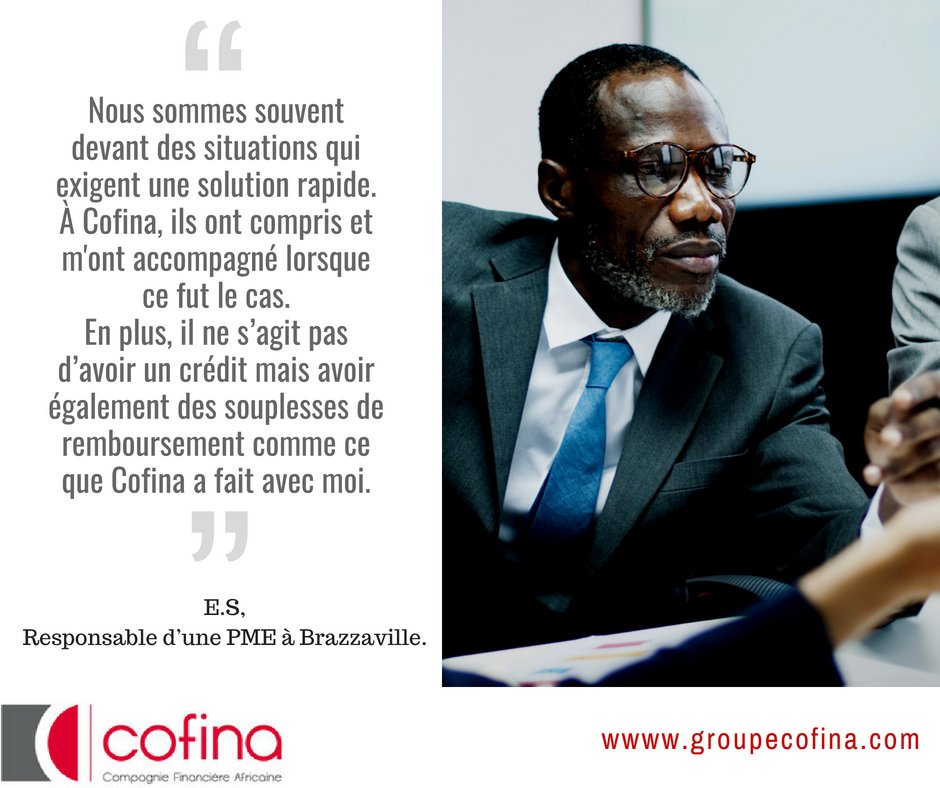 GROUPECOFINA's tweet photo. #CofinaSuccessStories #ChezMoiAuCongo #CofinaCongo #Mésofinance #FinancementPME #FinanceInclusive https://t.co/dDU2nA4r1x