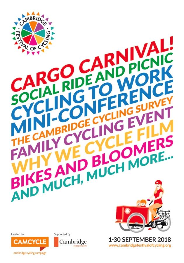 .<a href="/camcycle/">Camcycle</a>'s Month-long Cambridge Festival of Cycling to feature host of events buff.ly/2M89rOL via <a href="/CambridgeIndy/">Cambridge Independent</a>