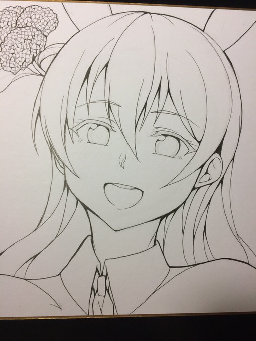 色紙ペン入れ最中…
間に合うかな… 