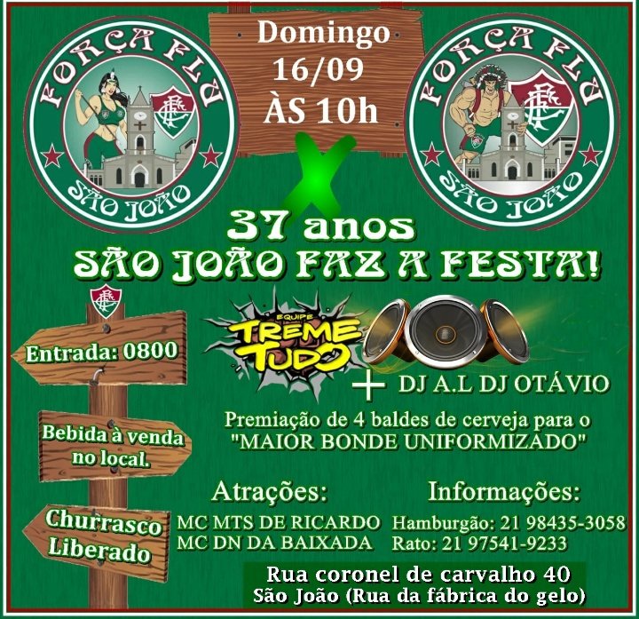 FORÇA FLU 1° COMANDO (@TFFSaoJoao) / Posts / X