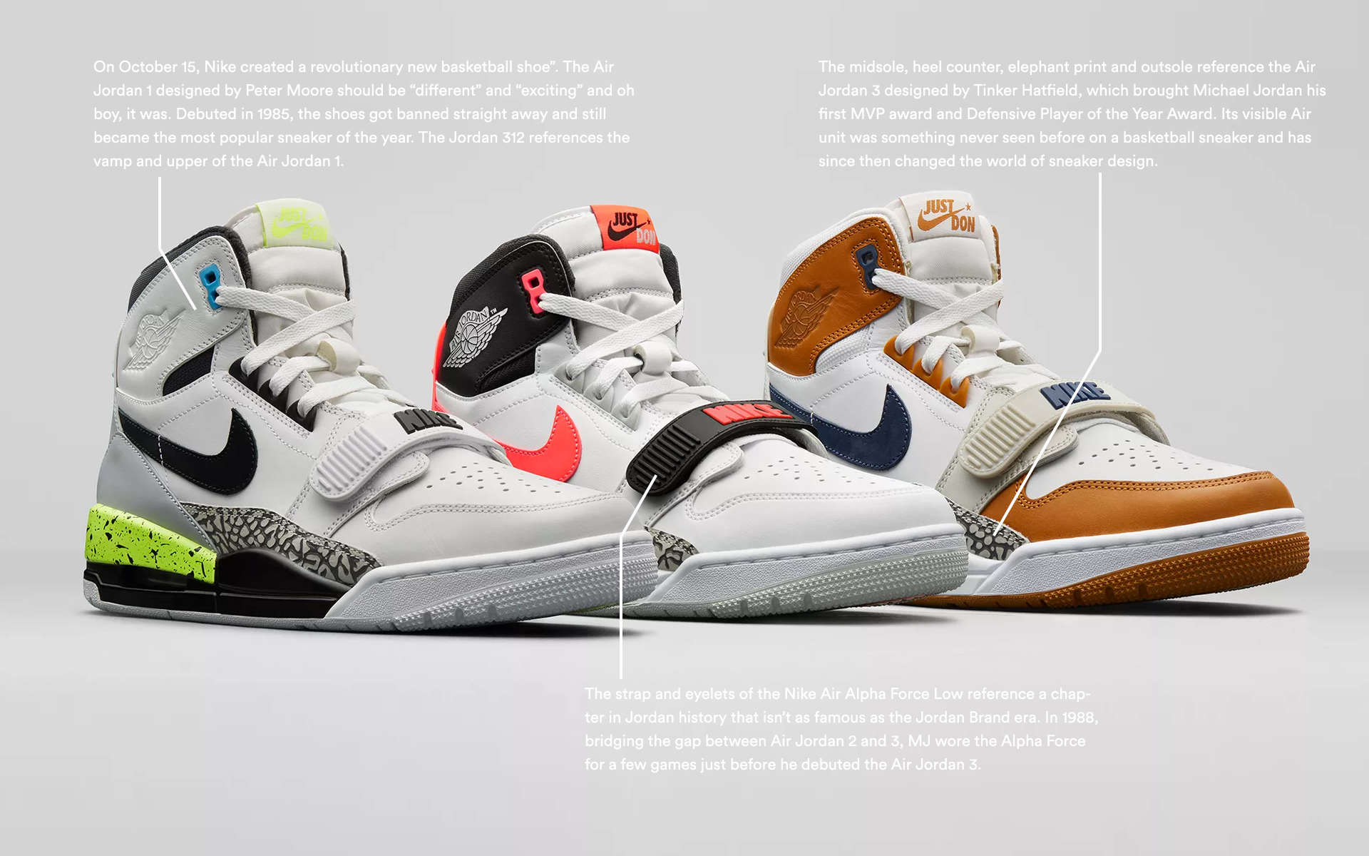 SNS on X: Remaining sizes for the Air Jordan Legacy 312 by Don C are now  available online: Hot Lava:  Medicine Ball:   Volt:    / X