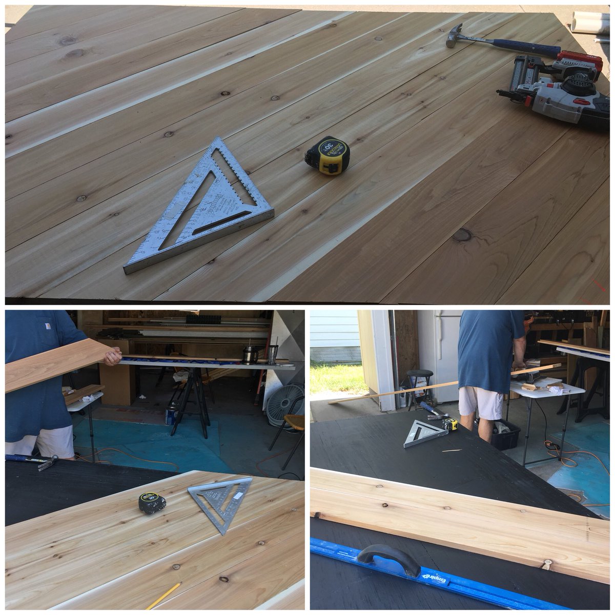 KetoNurses's tweet photo. We worked yesterday rebuilding our neighborhood sign destroyed last year in a tornado. Keto power keto me energized and not hungry ALL DAY! I love being able to โdo lifeโ without the need to focus on food every couple hours!!! #keto #ketopower #lchf #nothungry #ketonurses https://t.co/4i3jdnGvUR