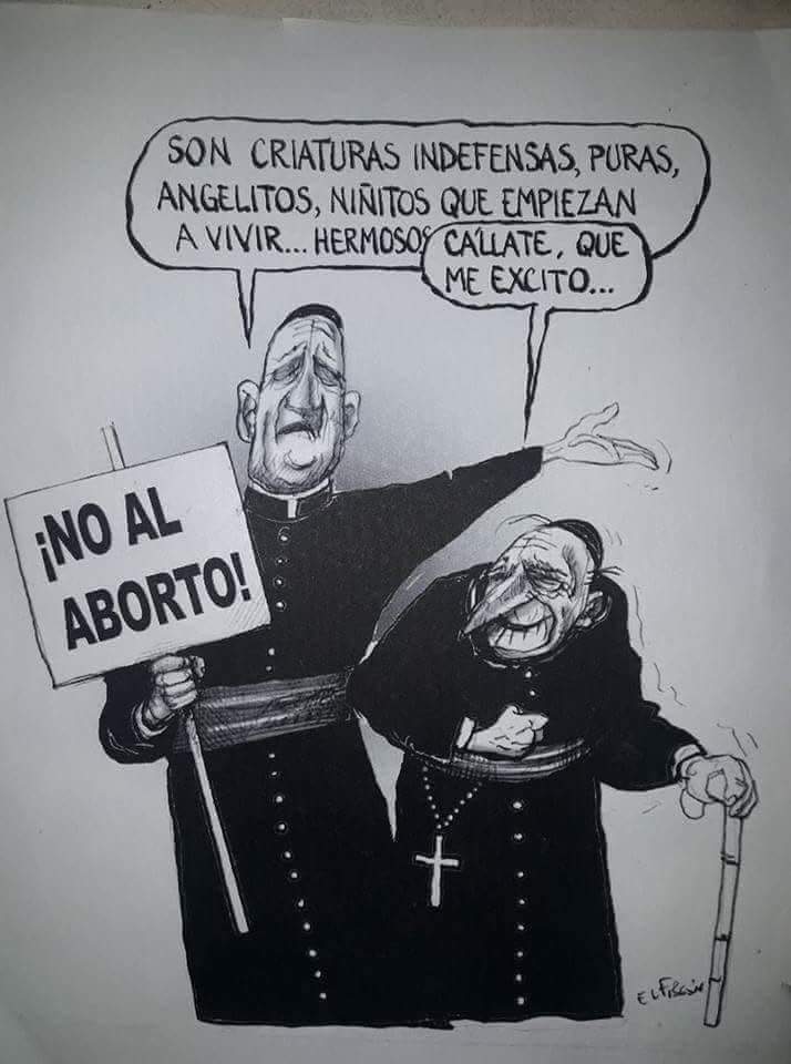 Estos también estan 
Contra el Aborto,  pero no contra los Abusos a Menores
