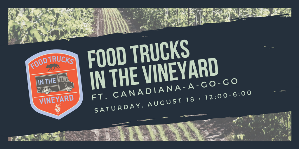 On August 18, we'll be joined by <a href="/gogofoods/">Go Jek</a> for a fun afternoon of Canadian food, Canadian wine, and Canadian music 🍁🍁 Food and wine will be served from 12pm-6pm, with live music starting at 2pm!