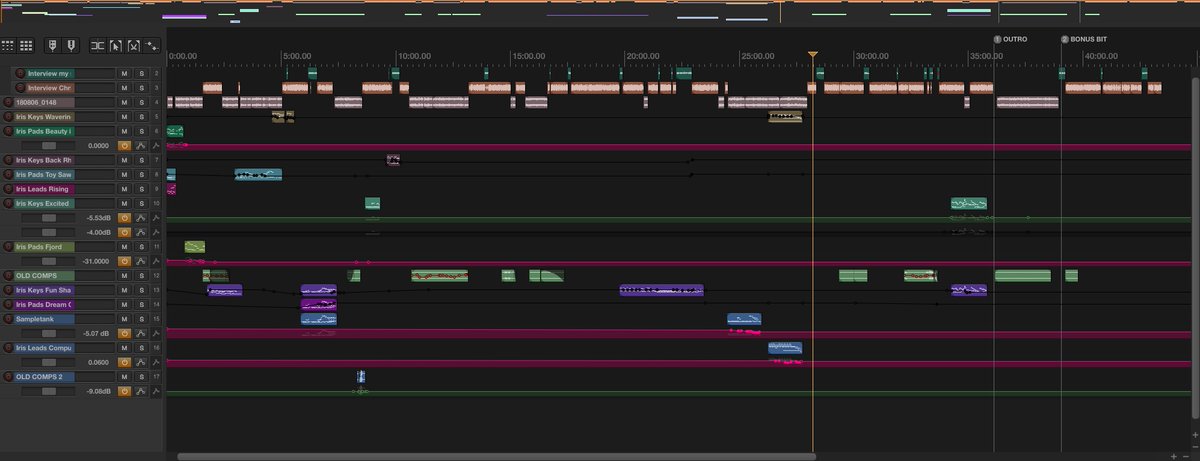 MossRC's tweet photo. New @ludiphilia episode dropping this weekend. Just need to do one complete mastering pass to check levels and everything. https://t.co/UMANw72irE