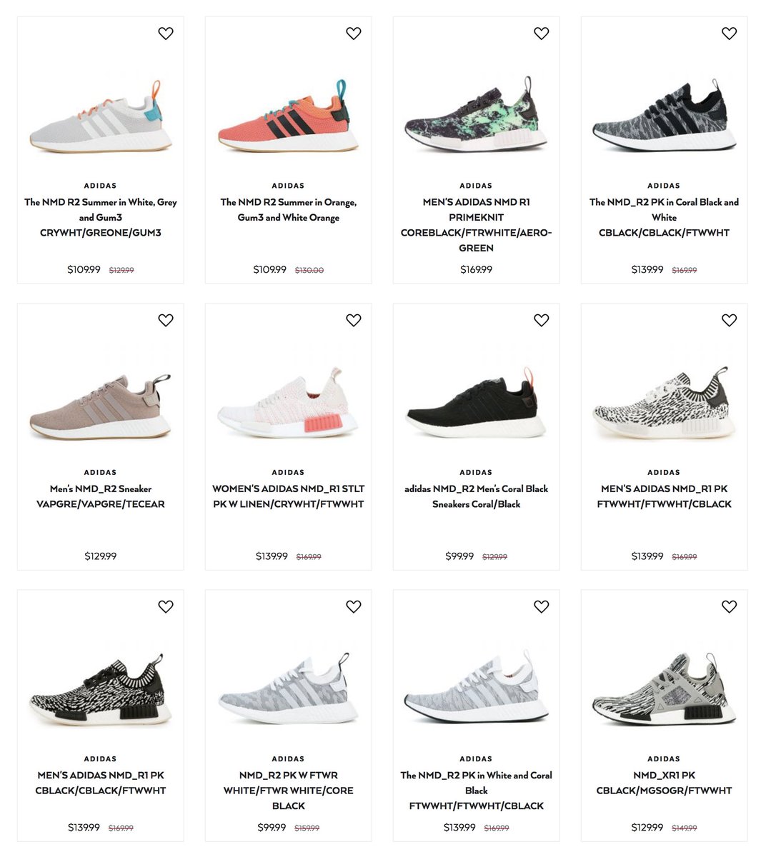 all nmd styles