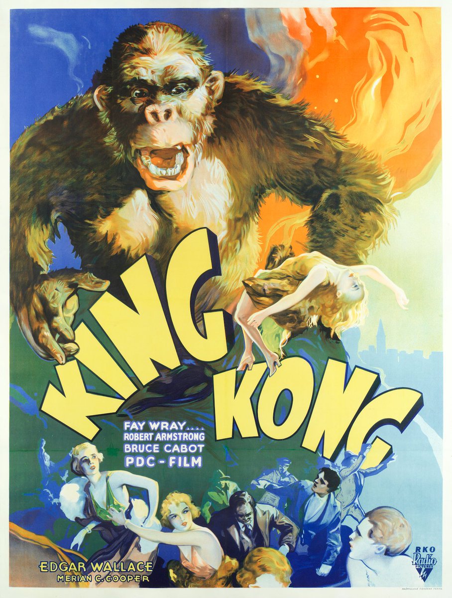bonhams1793's tweet photo. Young actress is seduced by primitive brute – the story is old, but King Kong gave it a terrifying new twist. #BonhamsMagazine 
https://t.co/rzqOYbWUfy https://t.co/GLWkUUjWBr