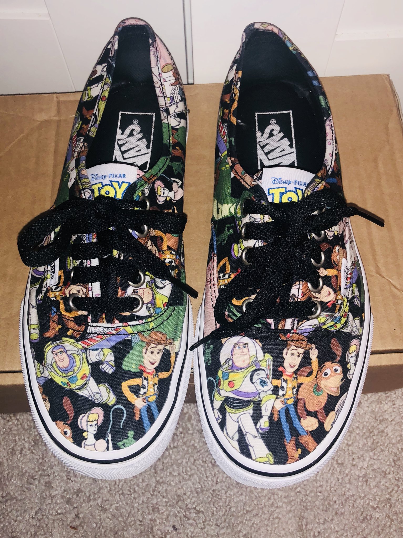 toy story vans size 7