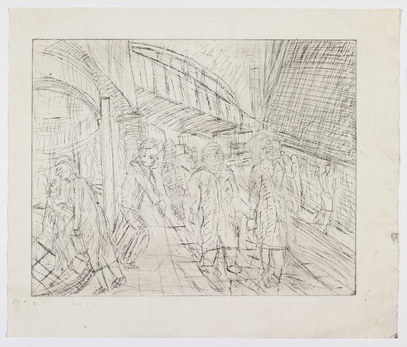 KingsgatePS's tweet photo. Leon Kossoff
Outside Kilburn Underground, first state
1979
Paper, 52.1 x 61.6cm Image, 40.5 x 51.1cm
Etching
Arts Council Collection, Southbank Centre, London ยฉ Leon Kossoff
Coming soon to #kingsgateprojectspace in Leon Kossoff, Jacqui Hallum
PV Friday 24 August 6-9pm https://t.co/fz4mf3kEzs