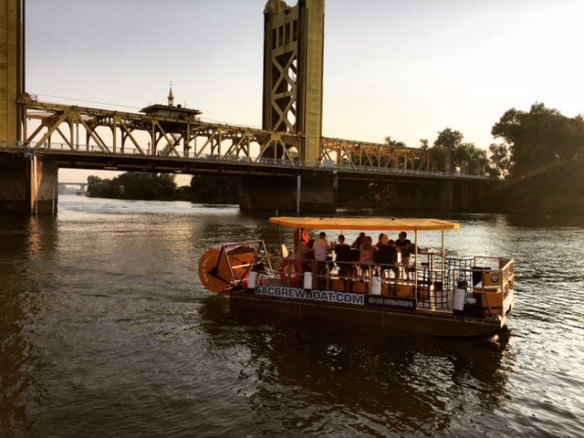 Come and pedal the river with us. Don't forget to BYO-beer, wine, champagne, or canned cocktail! #sacbrewboat #sacramentoproud #visitsacramento