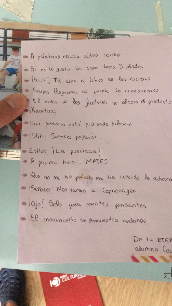 JoseAlberMartin's tweet photo. #Soyeldocenteque tiene unos 20 #chascarrillos  que tod@s sus alumn@s conocen a la perfección @EscuelaPBL https://t.co/hvGZDxzVOd