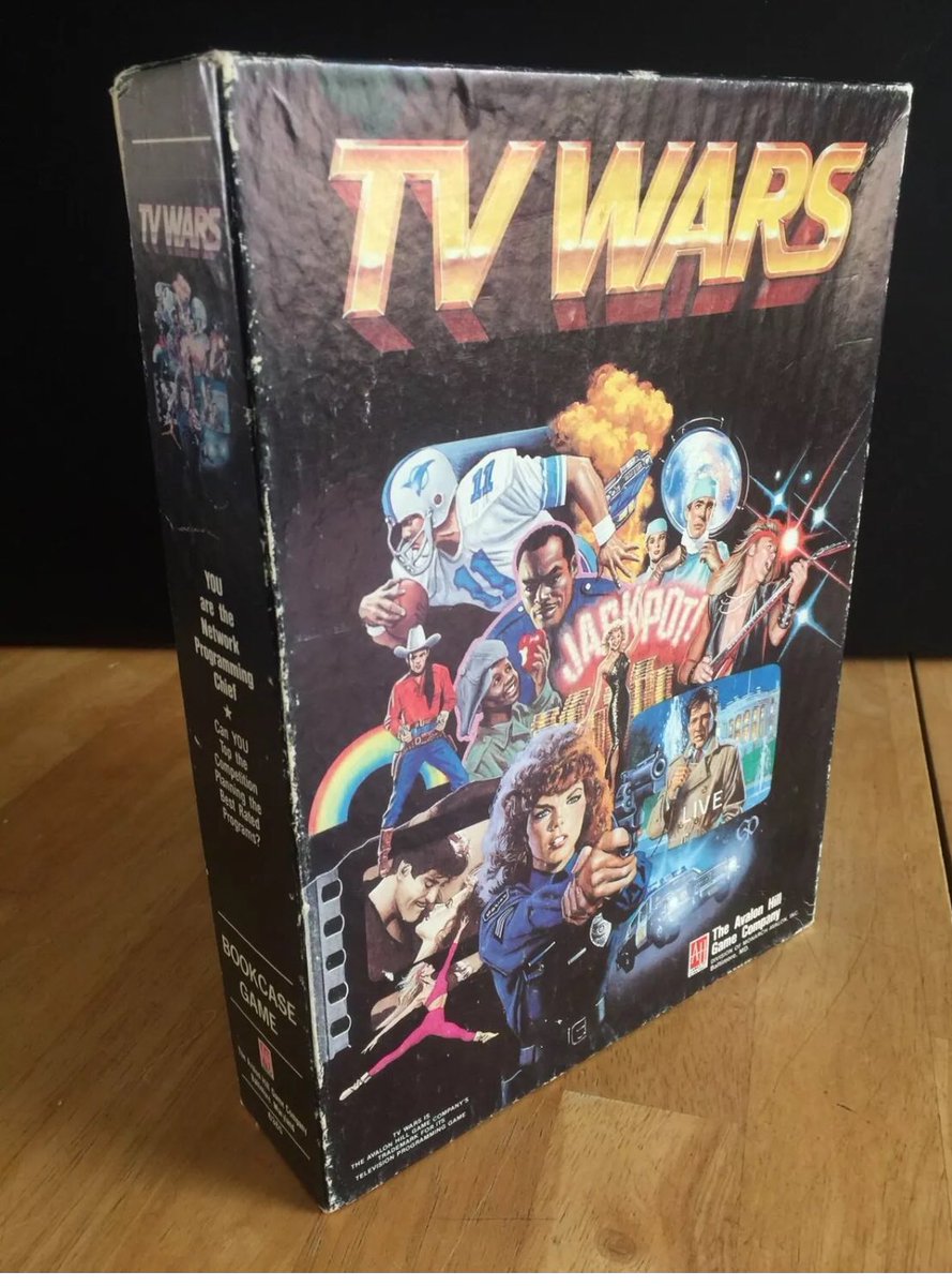 EricSWalls's tweet image. Please check out my TV WARS Avalon Hill Bookcase Game 💯% and VERY GOOD Condition ebay.com/ulk/itm/263863….     #boardgames #GenCon2018 #gamingdeals