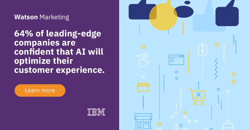 RichardHearn2's tweet image. Keeping customers engaged takes a near real-time, omnichannel experience that delivers personalized and contextual insights. You&apos;ll need a smart, data-driven solution to get you there. ibm.co/2M84K6I #WatsonMarketing
