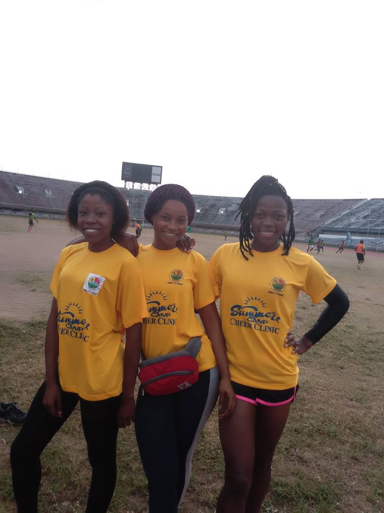 Lagoscheernig's tweet photo. We love to cheer always. LCN cheerleaders Nigeria @Feetandtricks @NaomiCampbell @VarsitySpirit @SummerRay #cheer #cheerleaders #np #nigeria #supportcheer #Messi @FloCheer https://t.co/bPjCndtzMm