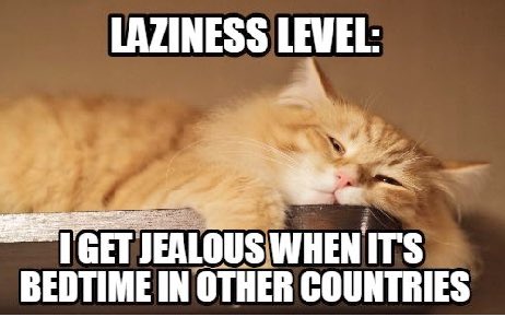 UrbanPresReport's tweet photo. #NationalLazyDay https://t.co/aETqfrwcYa