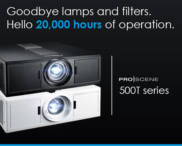 My_Video_EQ's tweet photo. MEET #OPTOMA'S #PROSCENE 500T SERIES OF PROFESSIONAL INSTALLATION LASER PROJECTORS. https://t.co/mDx6vavvN4
#NABShow #video #equipment #NAB2018 https://t.co/3kikZ72cVc