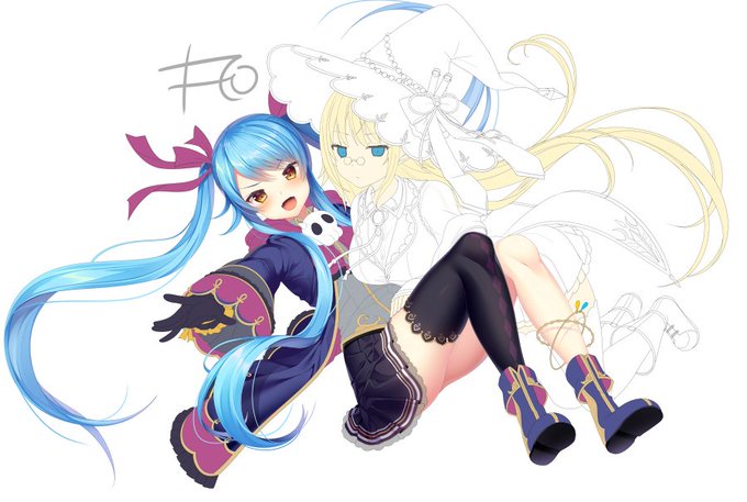 髪塗りうまくいかなすぎてモヤっする 