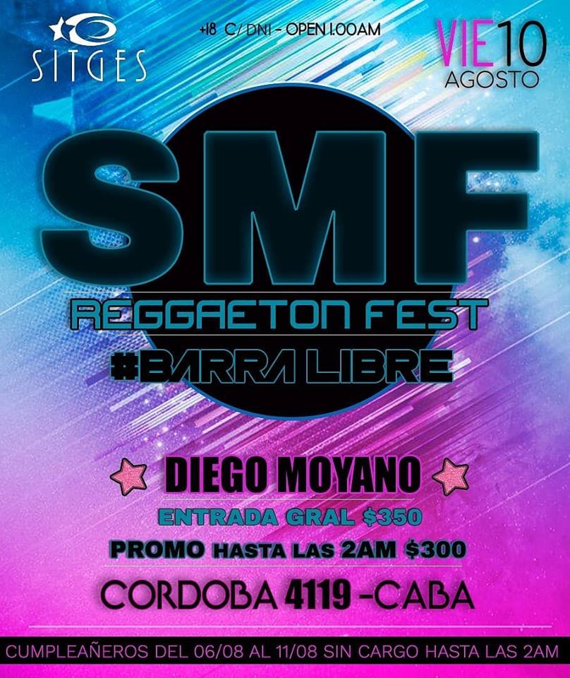 SITGESBSAS's tweet photo. Hoy se #baila 
Viernes 10 de Agosto
llega en su segunda Edicion en Sitges Bs As de la 
San Martin Fest  
BARRA LIBRE PREMIUM
HOST Diego Garcia Moyano
Apertura 01hs
Entrada $300 hasta las 02hs luego $350
Av Cordoba 4119 #palermo https://t.co/UngxegkJrY