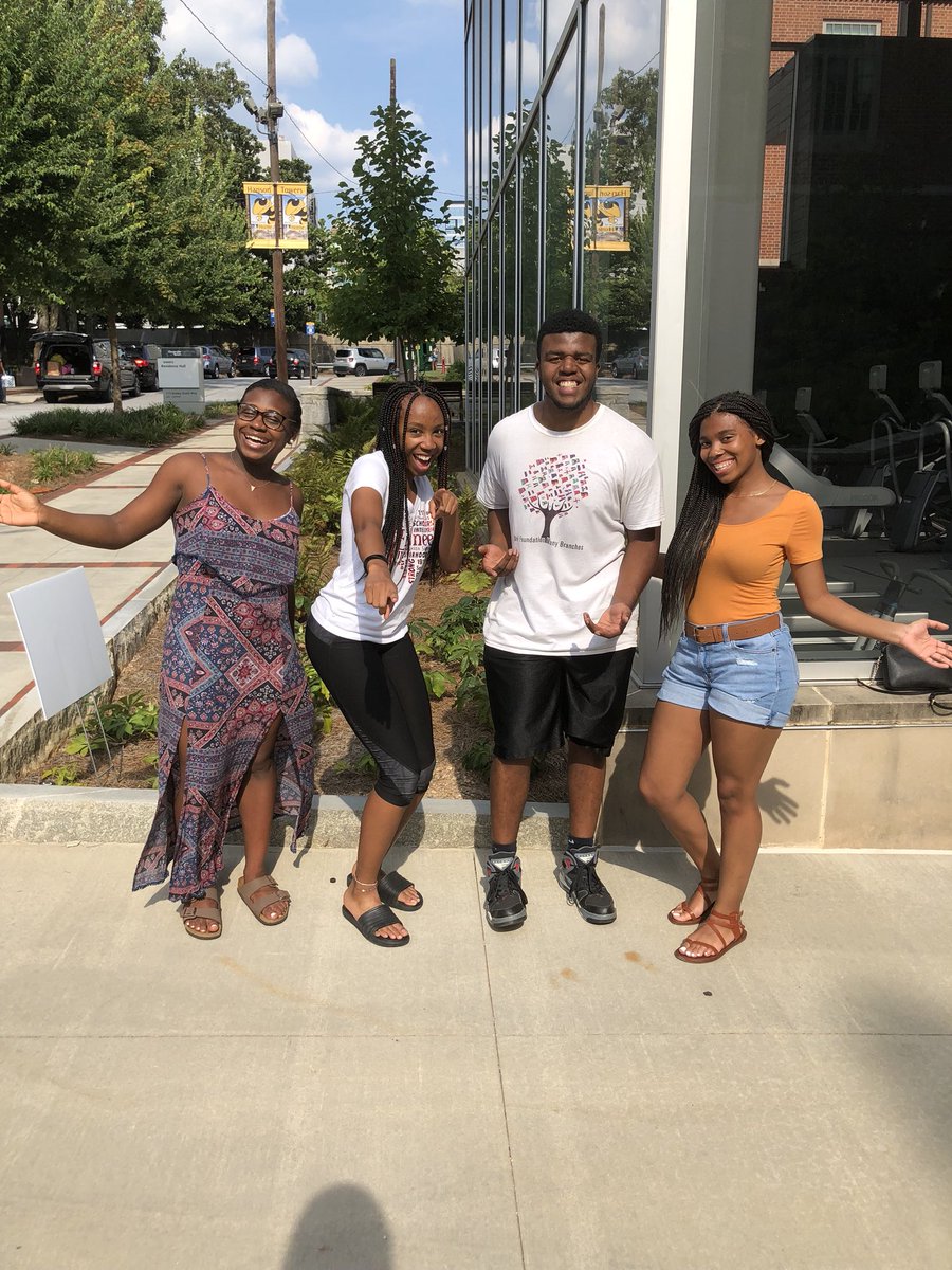 XiAlphaDST's tweet photo. Today we have Soror DeLauryn Brown (also known as DeLo). DeLo spent her Summer working with incoming freshmen as a Challenge Counselor with OMED. Weโre so proud of the impact sheโs making on the next generation of Tech students! #ARedHotSummer #xialpha #Challenge2018 #gtomed https://t.co/dNoBupw6g4