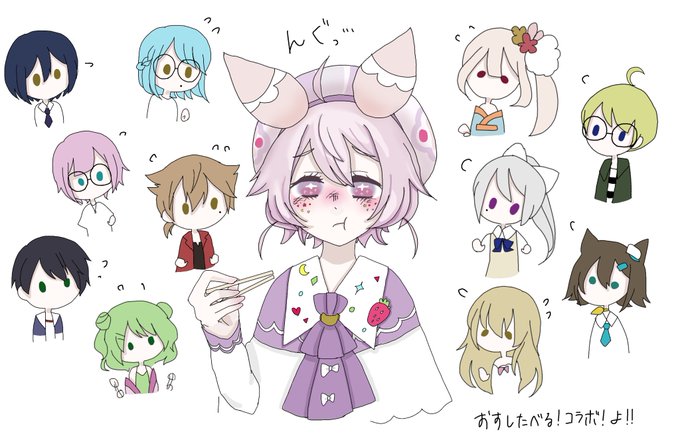 たこさんvsいかさんコラボのtwitterイラスト検索結果