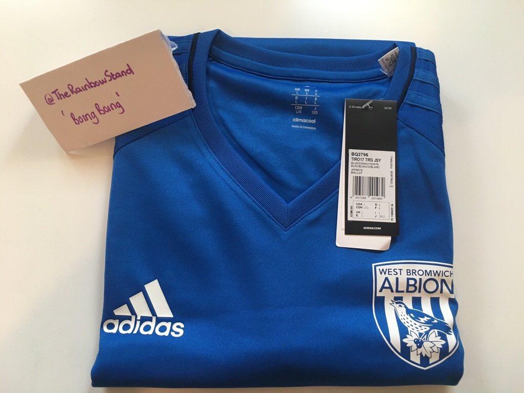👍🏻👍🏻ANOTHER FREE GIVEAWAY👍🏻👍🏻

SIMPLY RT &amp; FOLLOW ME <a href="/TheRainbowStand/">WBA The Rainbow Stand 𓅪</a> TO ENTER

⚽️⚽️⚽️⚽️⚽️⚽️⚽️⚽️⚽️⚽️⚽️⚽️

*WINNER TO BE ANNOUNCED WHEN GAYLE GETS HIS FIRST GOAL FOR US* 

Size- Medium 

#wba