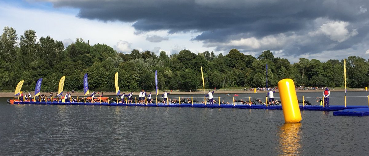 We’re underway! #Glasgow2018 #TheMoment