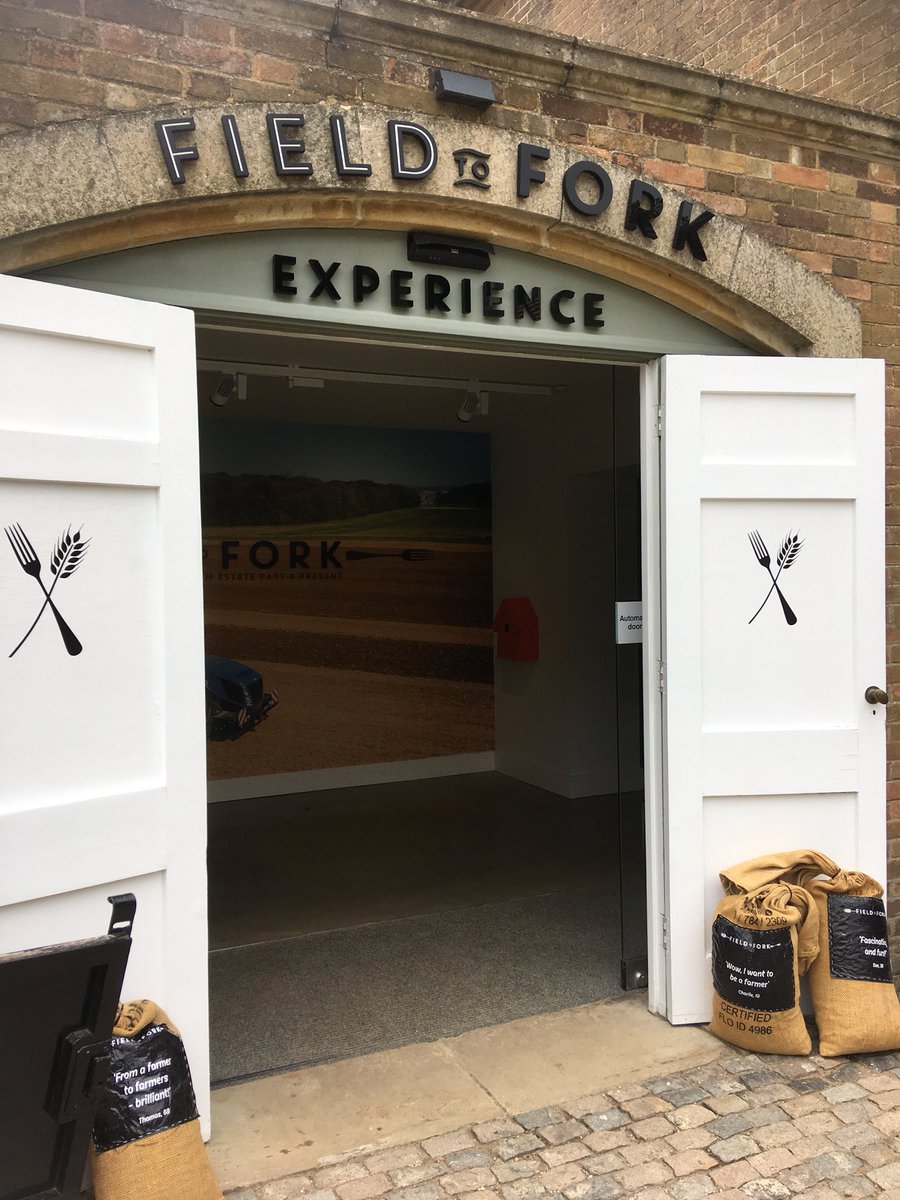 Strawbtractor's tweet photo. Field to fork exhibition @holkham still going strong. But then I guess I’m still eating so farmers are still farming! If you eat food you’re part of the food chain... don’t be afraid to get to know it. #fieldtofork #britishfood #farminguk @Farming_Holkham https://t.co/42igUWo3Aw