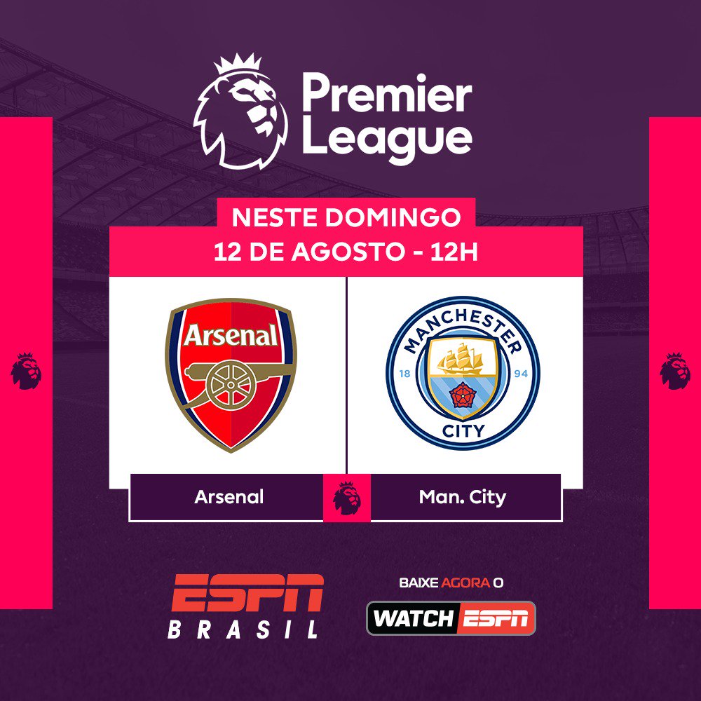 ESPN transmite 'final antecipada' da Premier League com Manchester City x  Arsenal - ESPN MediaZone Brasil