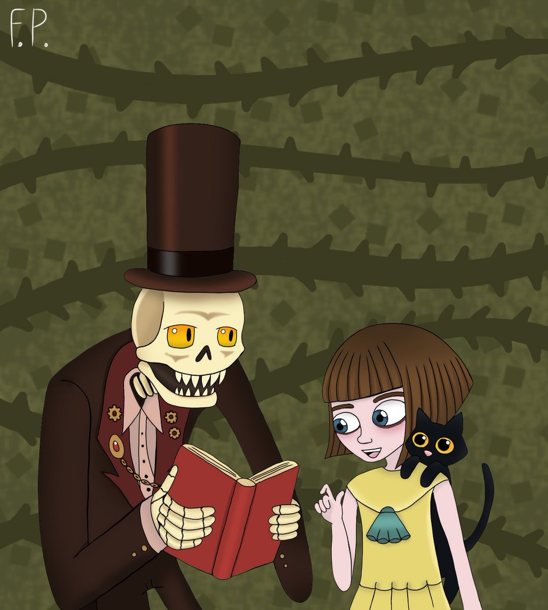 PhoenixFennec's tweet image. #franbow #fanart #itword #mrmidnight