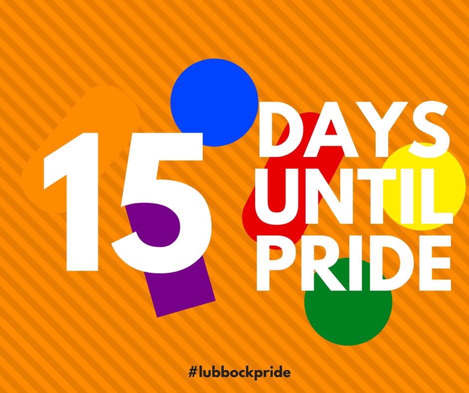 _LubbockPRIDE's tweet image. Only 15 days left until Pride 2018! Can you believe?
#lubbockpride #pride #soexcited #15days