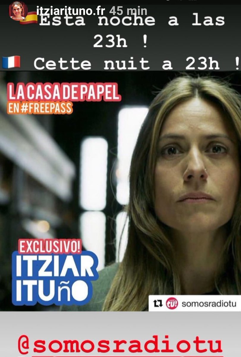 Radio TU (@somosradiotu) on Twitter photo Gracias @itziarituni.fr #Francia2018 por acompañar! Hoy Viernes 6pm/ARG - 23h/FR.
<a href="/Itziaritunofans/">Itziar Ituño Fans</a> <a href="/Itziarituo1/">Itziar ituño</a> <a href="/itziarituno/">Itziar Ituño</a> @itziaritunoinfo Gracias @itziarituni.fr #Francia2018 por acompañar! Hoy Viernes 6pm/ARG - 23h/FR.
<a href="/Itziaritunofans/">Itziar Ituño Fans</a> <a href="/Itziarituo1/">Itziar ituño</a> <a href="/itziarituno/">Itziar Ituño</a> @itziaritunoinfo