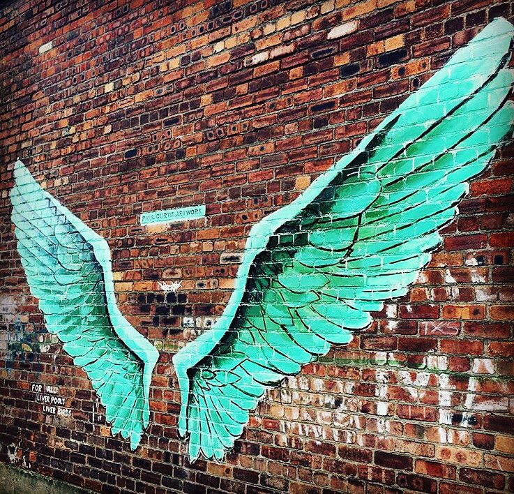 One year anniversary since <a href="/paulcurtisart/">Paul Curtis</a> exhibited his Liverbirds street art. Thousands of selfies later, this has become synonymous with the <a href="/baltictriangle/">Baltic Triangle</a> 👏🏼👏🏼👏🏼👏🏼