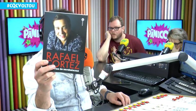 programapanico's tweet photo. Depois do intervalo o @cortezrafa vai responder o @DaniloGentili. Bicho, eu só tô aqui pela treta. #CQCVoltou

Assista aqui: https://t.co/WddmJ2gJR0 https://t.co/yhKBbcVGRn