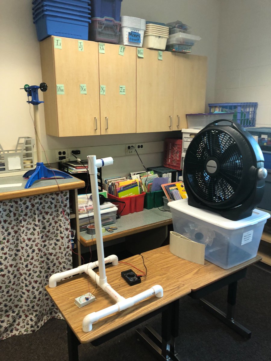 MsReynoldsAPS's tweet photo. 3rd grade Carlin Springs Young Scholars making blades for wind turbines and working with electronic wind turbines #YSIA2018 @apscspr @apsyoungscholar @APSGifted https://t.co/PP3JeubYat