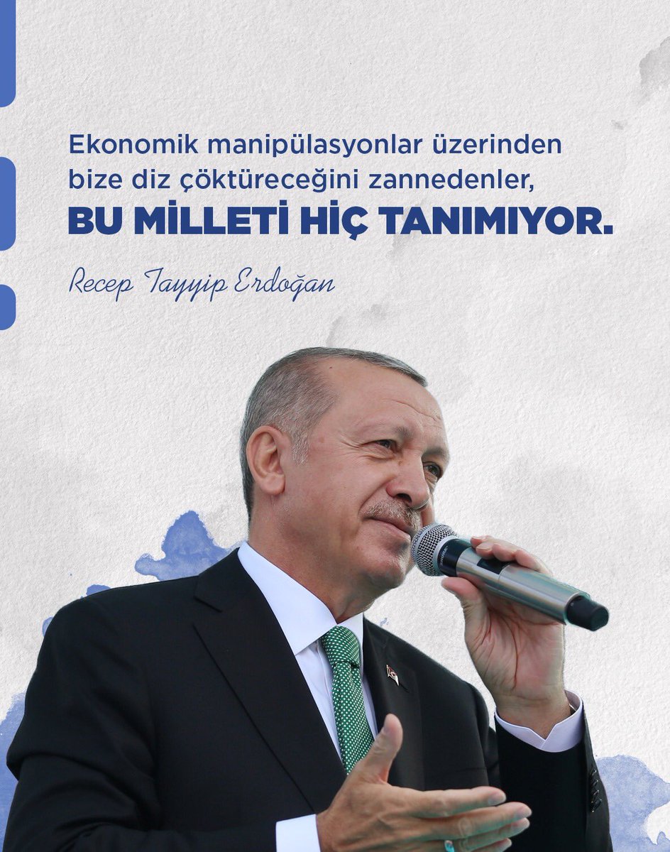 Hiçbir tehdit, şantaj, operasyon Türkiye’nin iradesini yıldıramaz. 

15 Temmuz darbe girişiminden sonra her şey çöktü, bitti diyenler yanıldılar. Yine yanılacaklar. 

Türkiye bu mücadeleyi de kazanacak. 

Hep birlikte #Kazanacağız