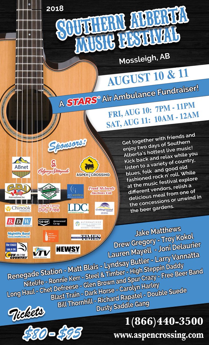 This weekend - High Steppin Daddy onstage at 8:30pm!  Proceeds to STARS #livemusic #Festival2018 #STARS