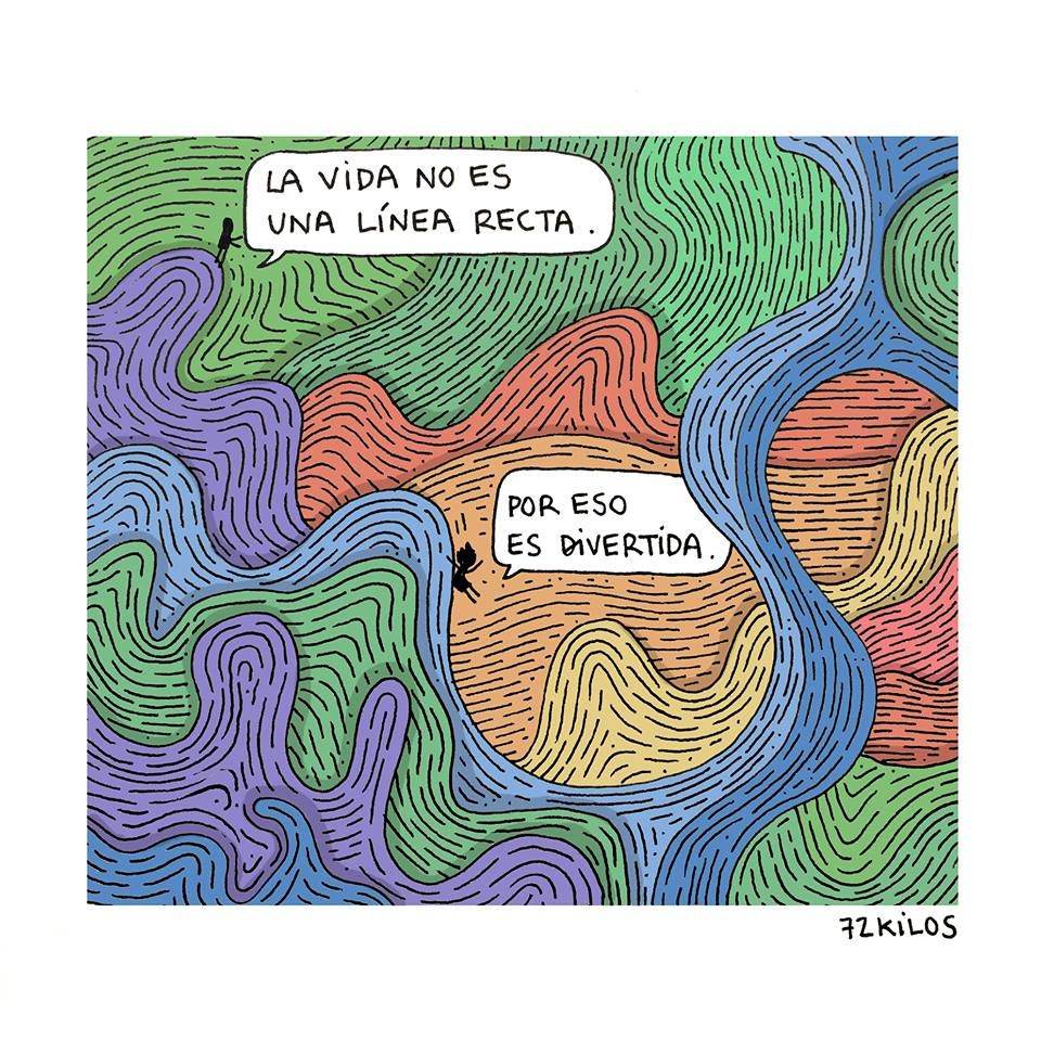La vida tiene sus altos y bajos. Pero sin ellos, ¡qué aburrida sería!